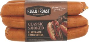 filed roast plant based franks