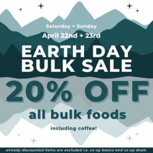 cook county coop earth day bulk sale 